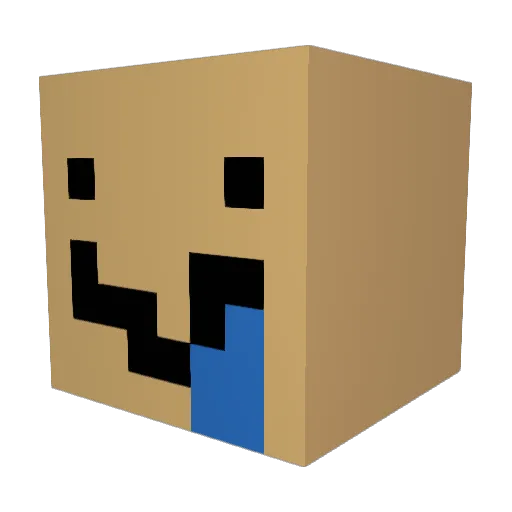 urkeiko123 Minecraft avatar head, 3D render