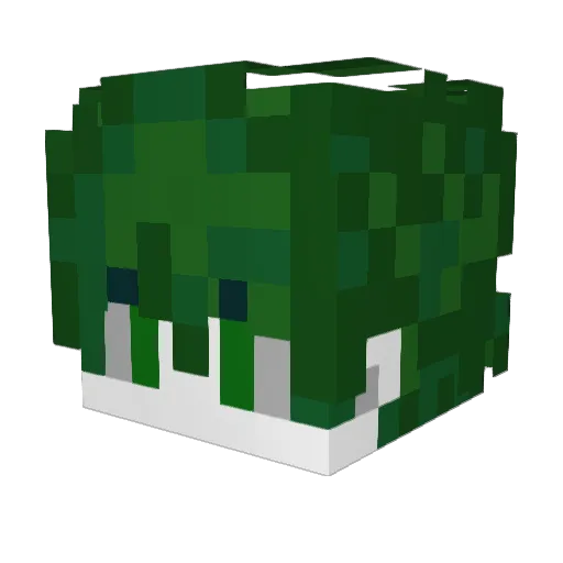urkinds Minecraft avatar head, 3D render