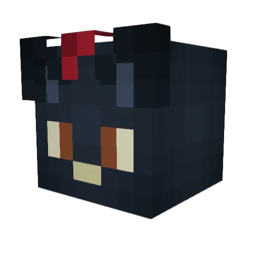 urlocalsyd Minecraft avatar head, 3D render