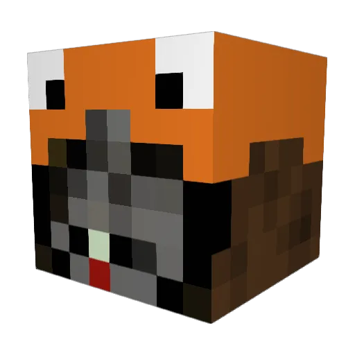urmahsgoona Minecraft avatar head, 3D render