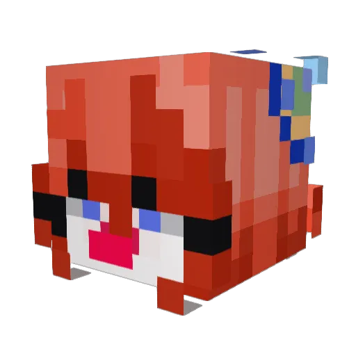 urmomlolz1 Minecraft avatar head, 3D render