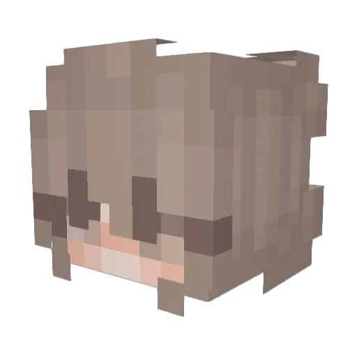urmomsadie Minecraft avatar head, 3D render