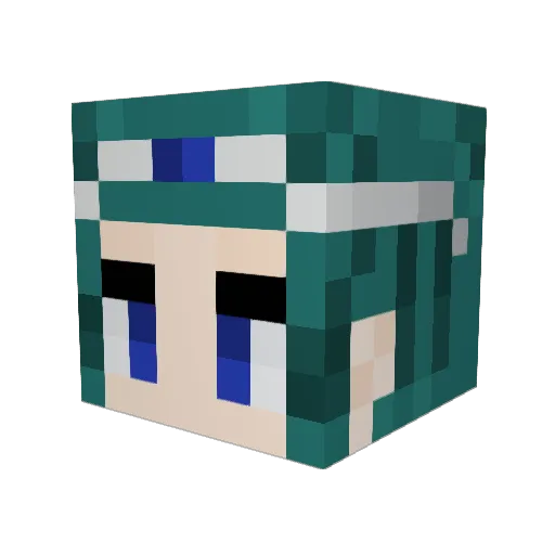 urmomsotherssock Minecraft avatar head, 3D render