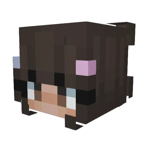 urmother69 Minecraft avatar head, 3D render