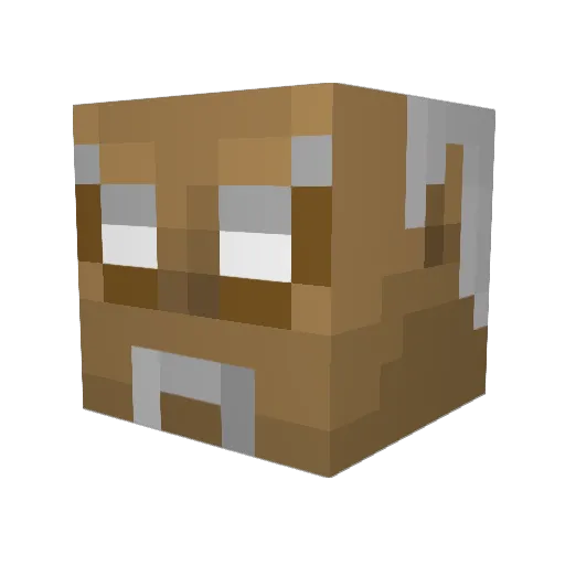 urpoturhapuro Minecraft avatar head, 3D render
