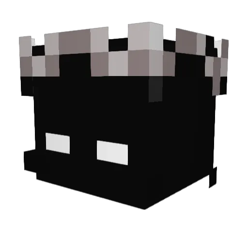 ursarunutzu Minecraft avatar head, 3D render