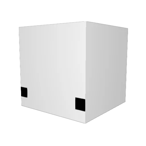 urscrd Minecraft avatar head, 3D render