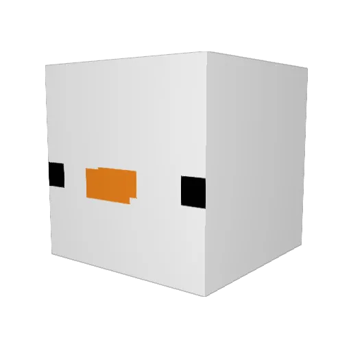 urshuggardaddy Minecraft avatar head, 3D render