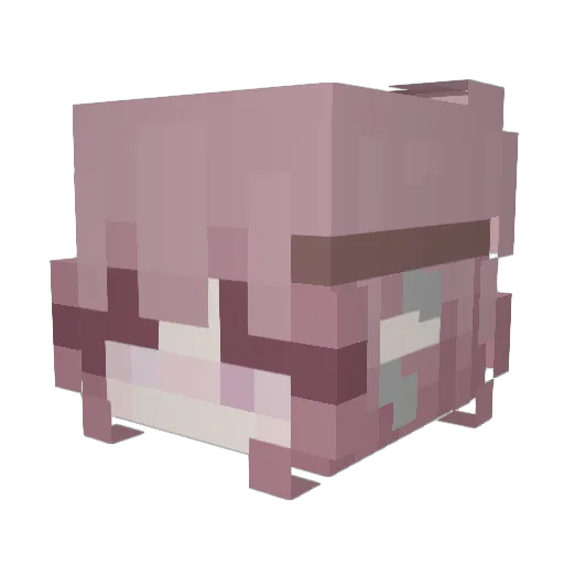 urslovelyy Minecraft avatar head, 3D render