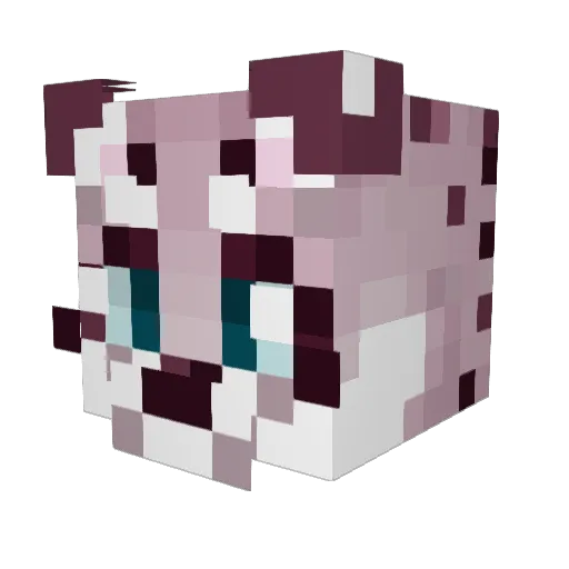 urthrone Minecraft avatar head, 3D render