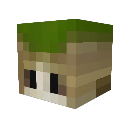 uru1 Minecraft avatar head, 3D render