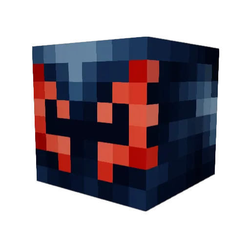 urubuz Minecraft avatar head, 3D render