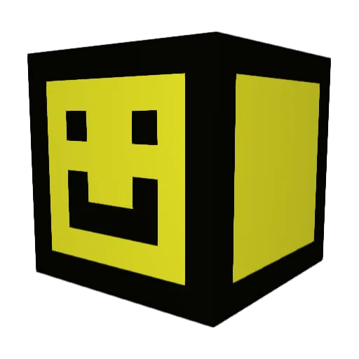 urwelcome Minecraft avatar head, 3D render