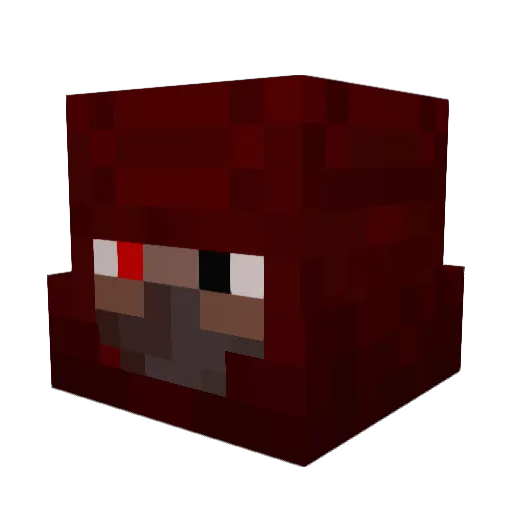 usa_mk2 Minecraft avatar head, 3D render