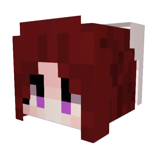 usagichiann Minecraft avatar head, 3D render