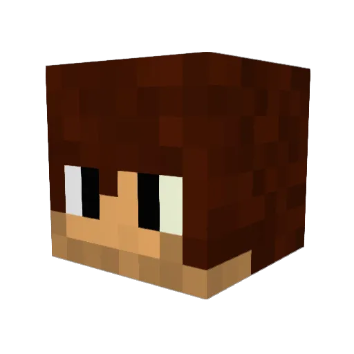 usajoseph Minecraft avatar head, 3D render