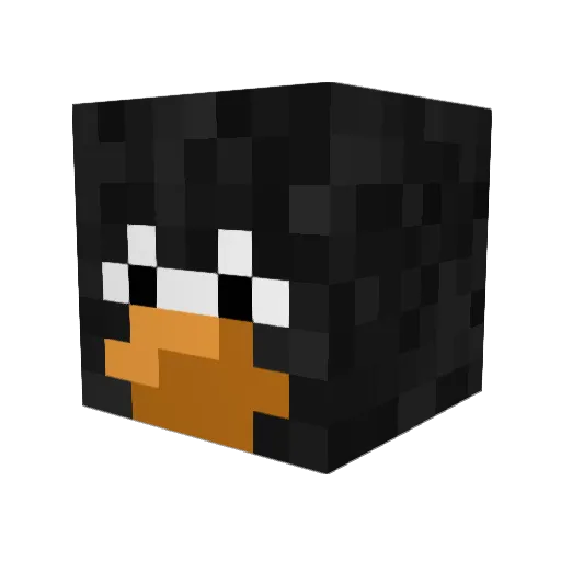 usbdrive32gb Minecraft avatar head, 3D render