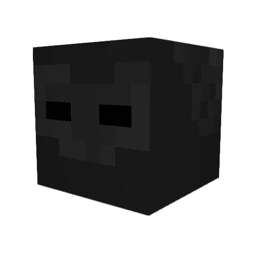 usefulpotato_ Minecraft avatar head, 3D render