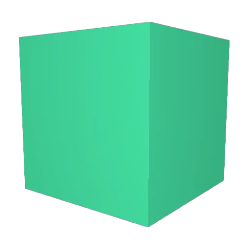 useless437 Minecraft avatar head, 3D render
