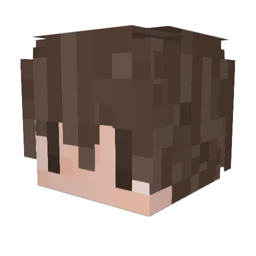user1922 Minecraft avatar head, 3D render