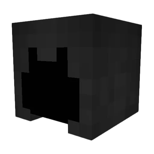 user38 Minecraft avatar head, 3D render