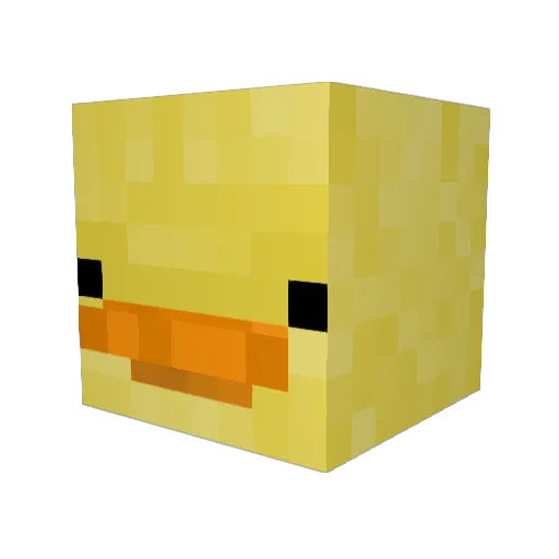 user4029 Minecraft avatar head, 3D render