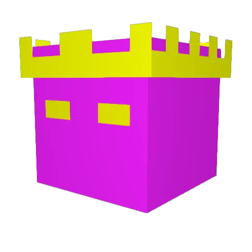 user66666 Minecraft avatar head, 3D render