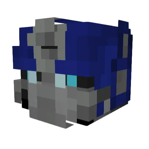 userXbox Minecraft avatar head, 3D render