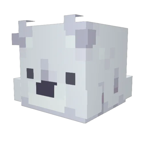username000 Minecraft avatar head, 3D render