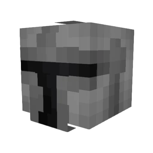 usernamesforsale Minecraft avatar head, 3D render
