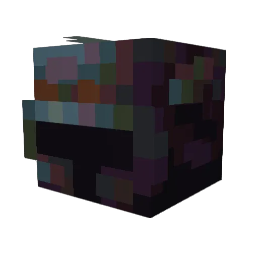 usernamexist Minecraft avatar head, 3D render