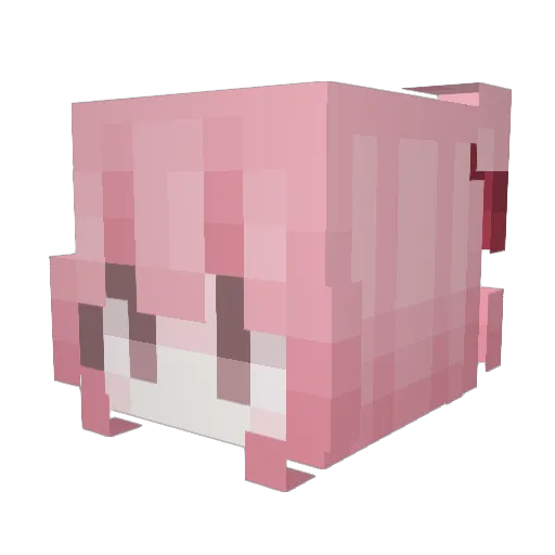 usero_o Minecraft avatar head, 3D render