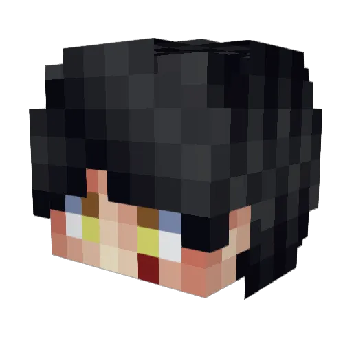 userunavailable1 Minecraft avatar head, 3D render
