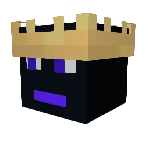 userw_cpvp Minecraft avatar head, 3D render