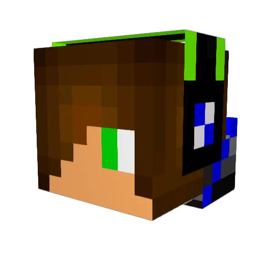 usguy Minecraft avatar head, 3D render