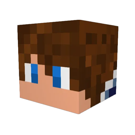 usmangamer15 Minecraft avatar head, 3D render