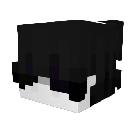 usmanxop Minecraft avatar head, 3D render