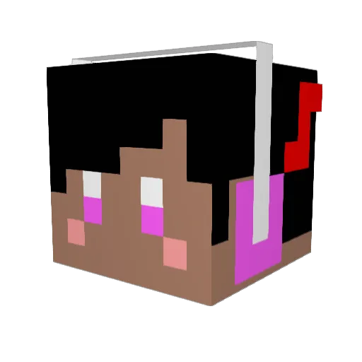 usopp0401 Minecraft avatar head, 3D render