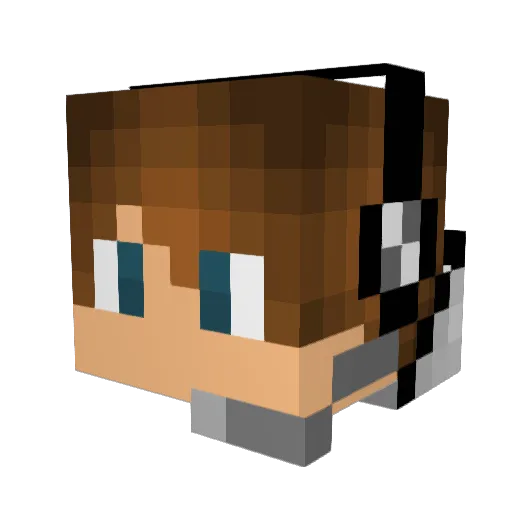 uspdude051 Minecraft avatar head, 3D render