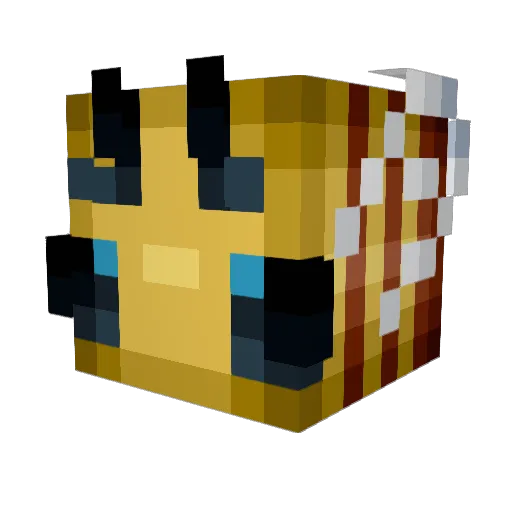 ust1e Minecraft avatar head, 3D render