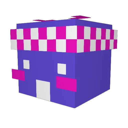 usually_vave Minecraft avatar head, 3D render