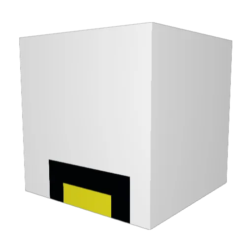 uta2299 Minecraft avatar head, 3D render