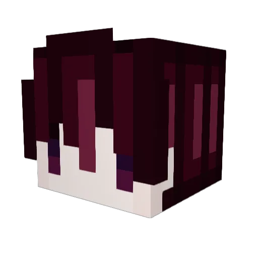utoya Minecraft avatar head, 3D render