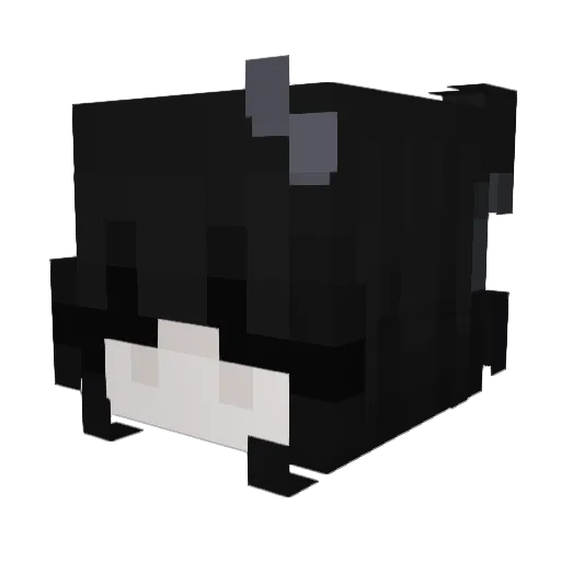 uveirjaa_ Minecraft avatar head, 3D render
