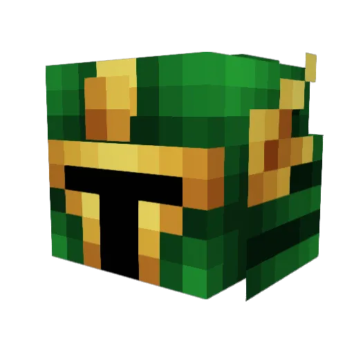 uwcminecraft112 Minecraft avatar head, 3D render