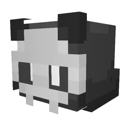 uwu_repsaj Minecraft avatar head, 3D render