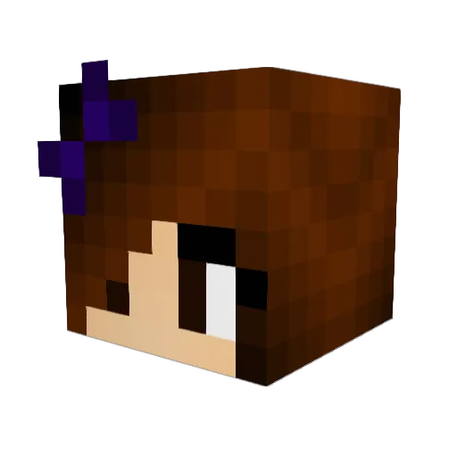 uykucu02 Minecraft avatar head, 3D render