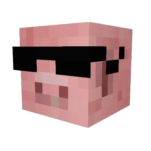 uyuyuy96 Minecraft avatar head, 3D render