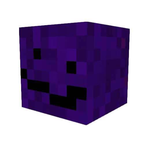 v0365 Minecraft avatar head, 3D render