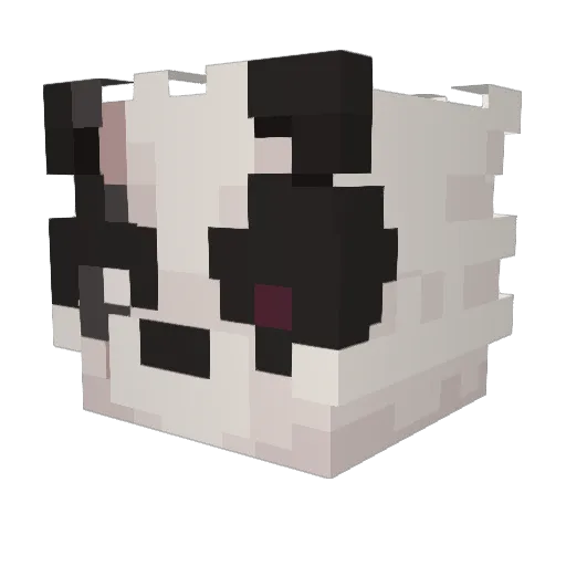 v0dka Minecraft avatar head, 3D render